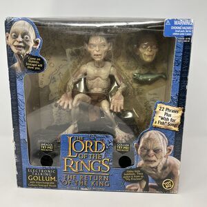 Lord of The Rings: Return of the King Electronic Talking Gollum / Smeagol *READ*